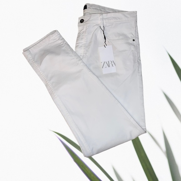 Zara Skinny Jeans White 34 (14/16)